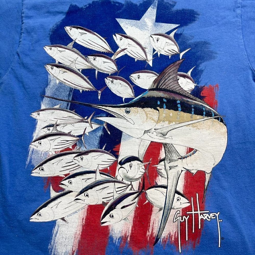 Guy Harvey fish t shirt - Picture 3 of 5